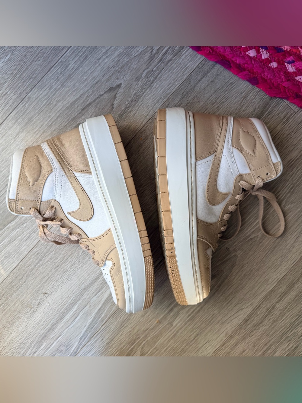 Nike Air Jordan 1 Elevate High white desert-sail colorway
